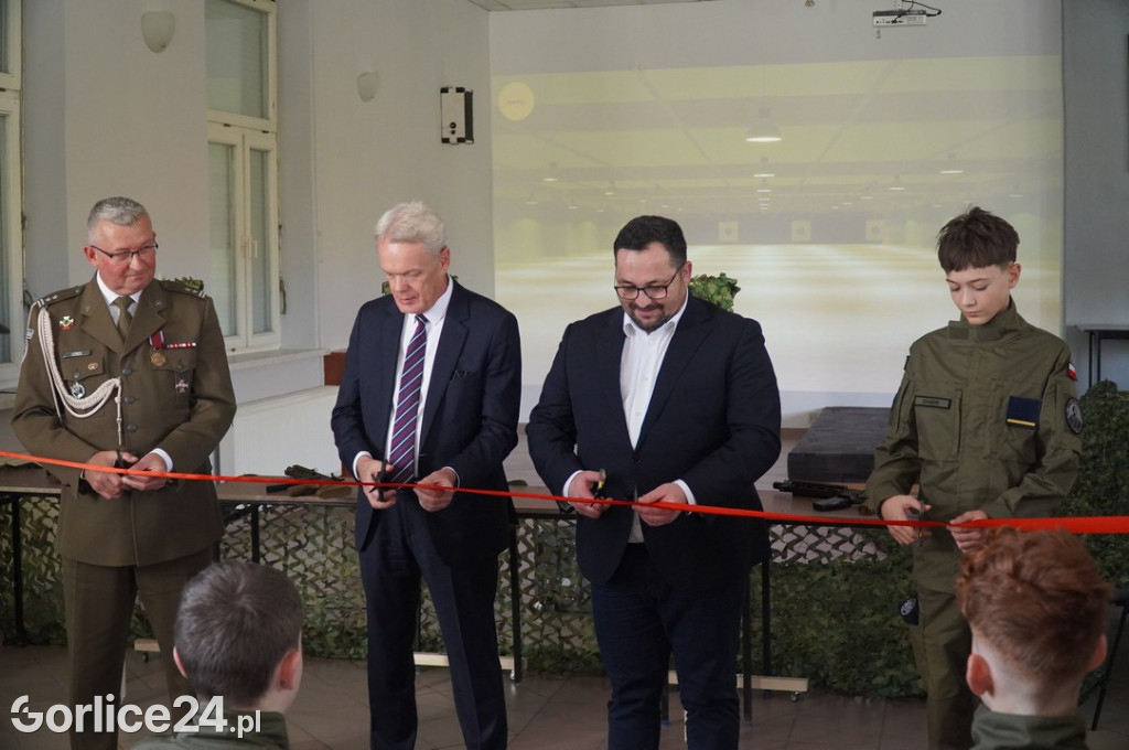  Otwarcie wirtualnej strzelnicy w Zespole Szkół Zawodowych