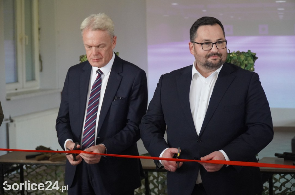  Otwarcie wirtualnej strzelnicy w Zespole Szkół Zawodowych