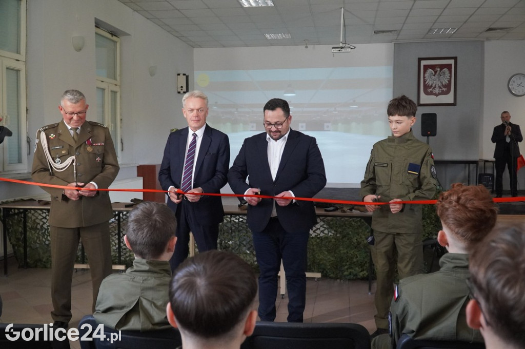  Otwarcie wirtualnej strzelnicy w Zespole Szkół Zawodowych