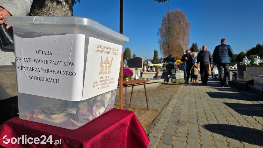 Wszystkich Świętych na gorlickim cmentarzu (01.11.)