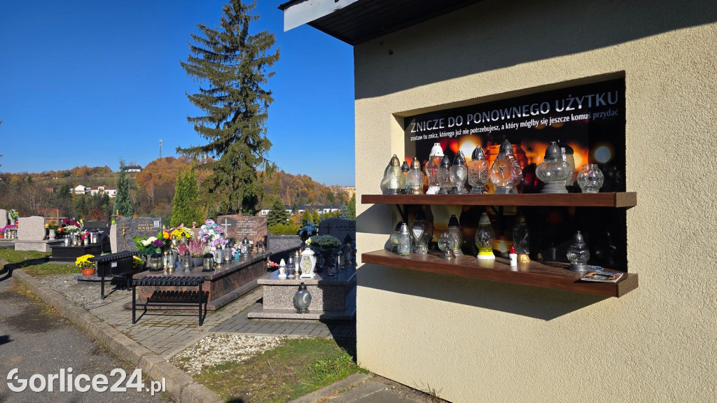 Wszystkich Świętych na gorlickim cmentarzu (01.11.)