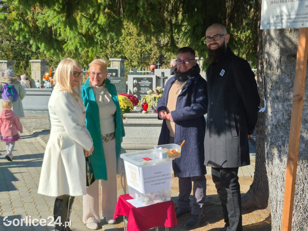 Wszystkich Świętych na gorlickim cmentarzu (01.11.)