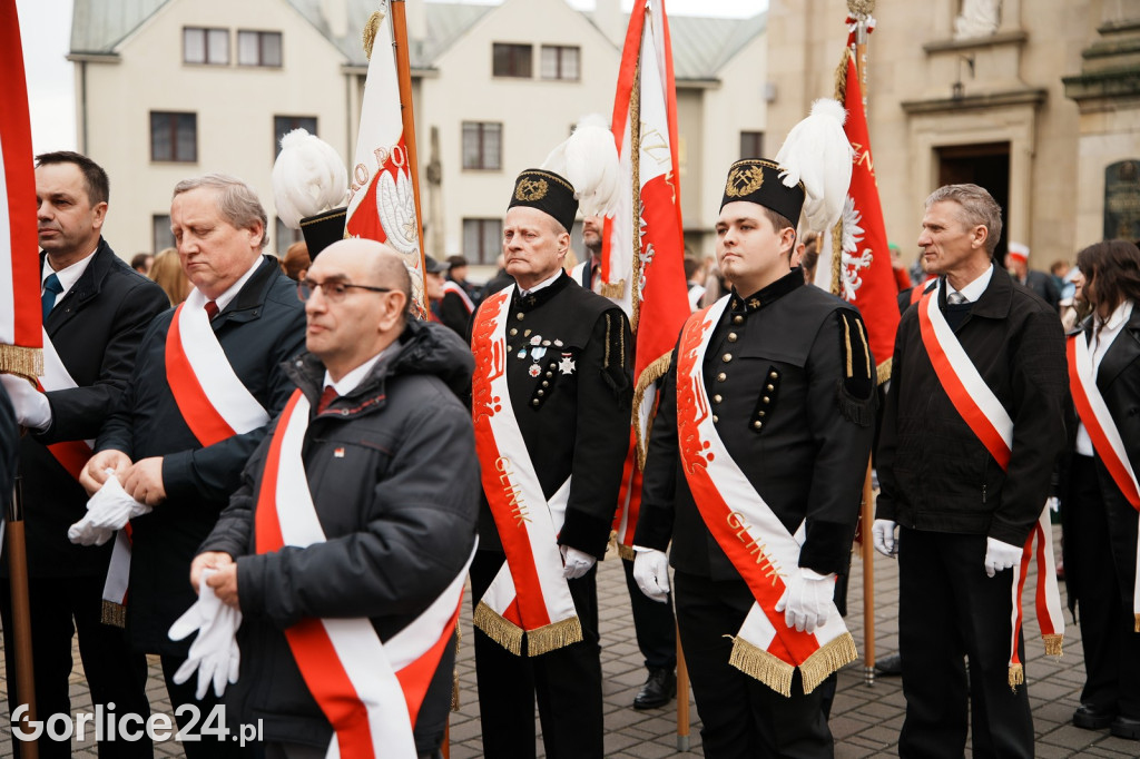 Uroczystości Święta Niepodległości w Gorlicach 11.11.