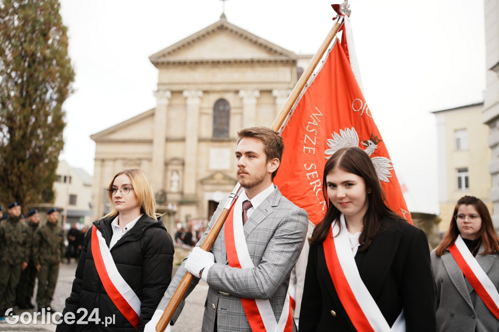 Uroczystości Święta Niepodległości w Gorlicach 11.11.