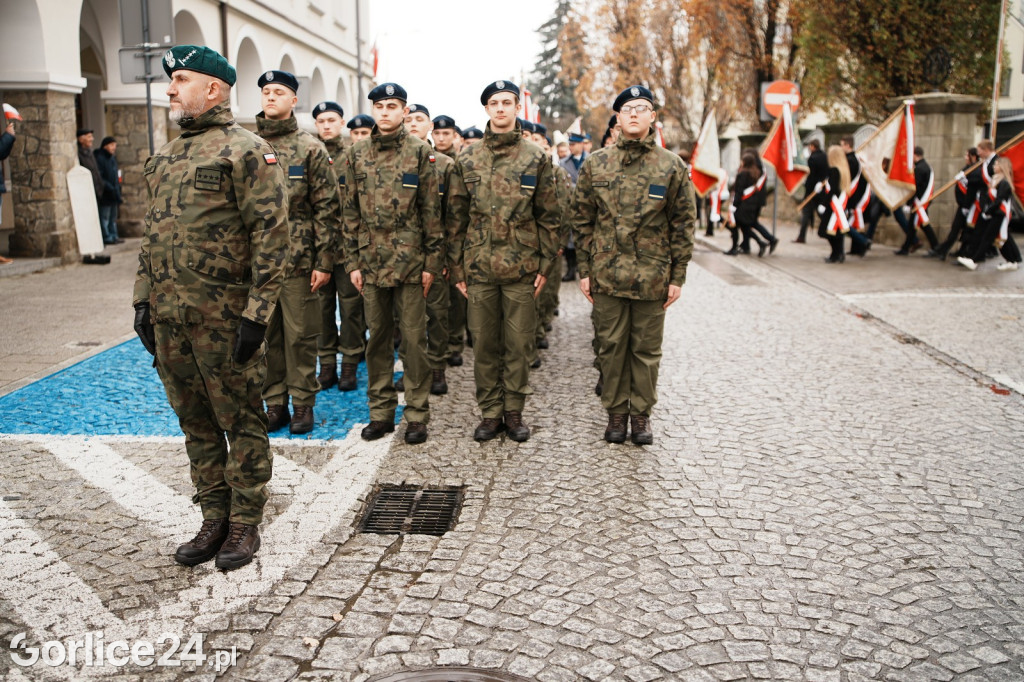 Uroczystości Święta Niepodległości w Gorlicach 11.11.