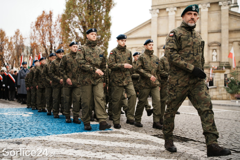 Uroczystości Święta Niepodległości w Gorlicach 11.11.