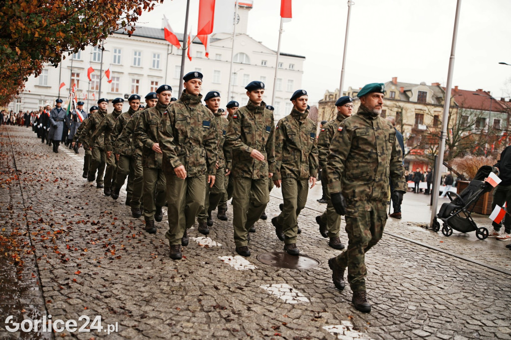 Uroczystości Święta Niepodległości w Gorlicach 11.11.