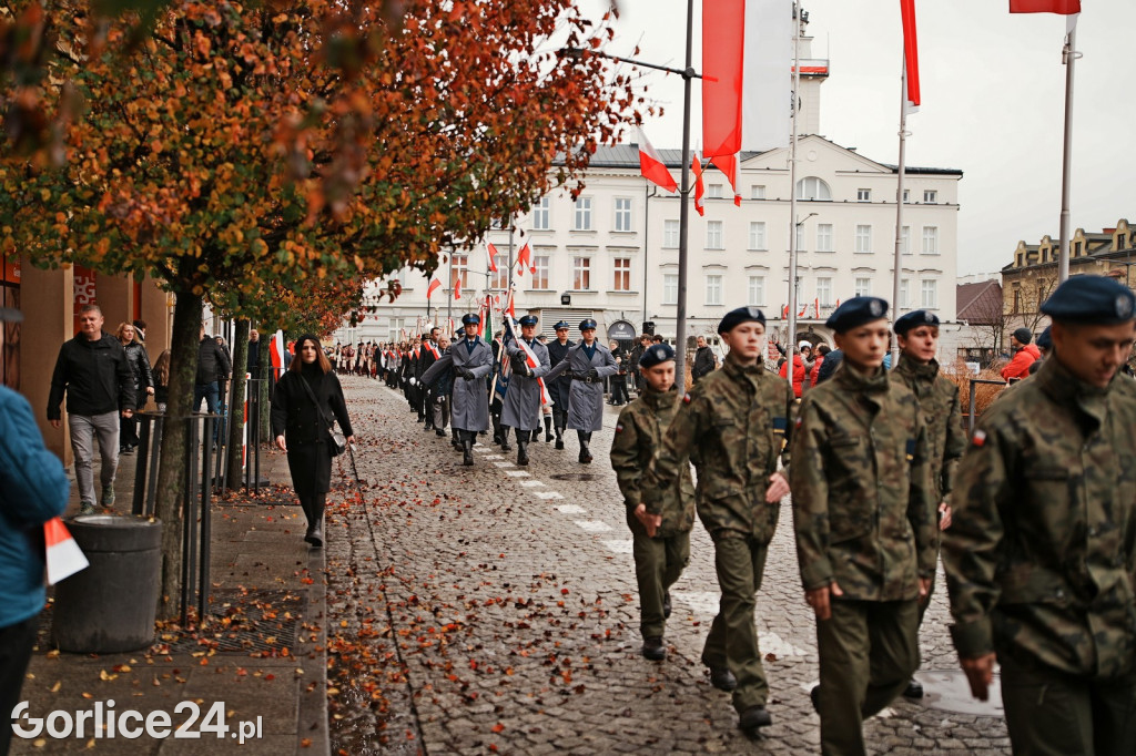Uroczystości Święta Niepodległości w Gorlicach 11.11.