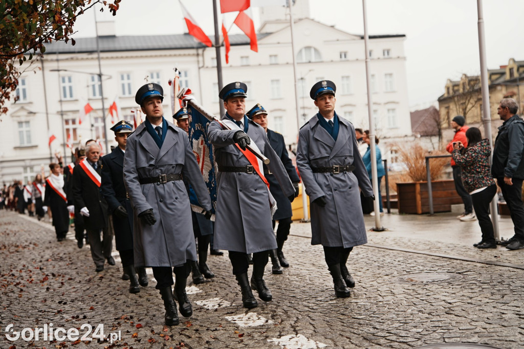 Uroczystości Święta Niepodległości w Gorlicach 11.11.