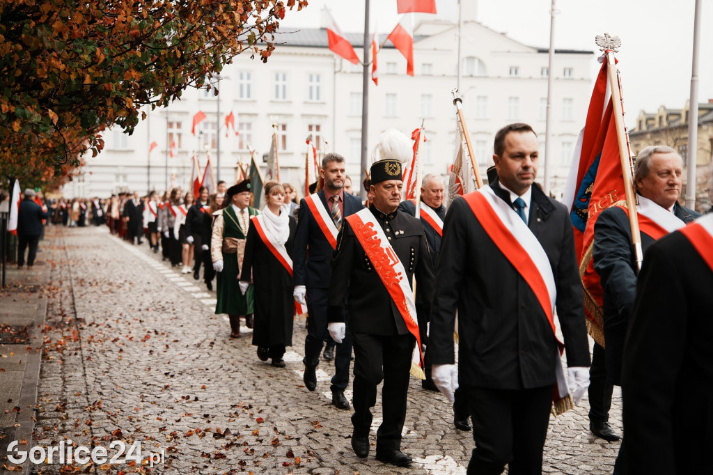 Uroczystości Święta Niepodległości w Gorlicach 11.11.
