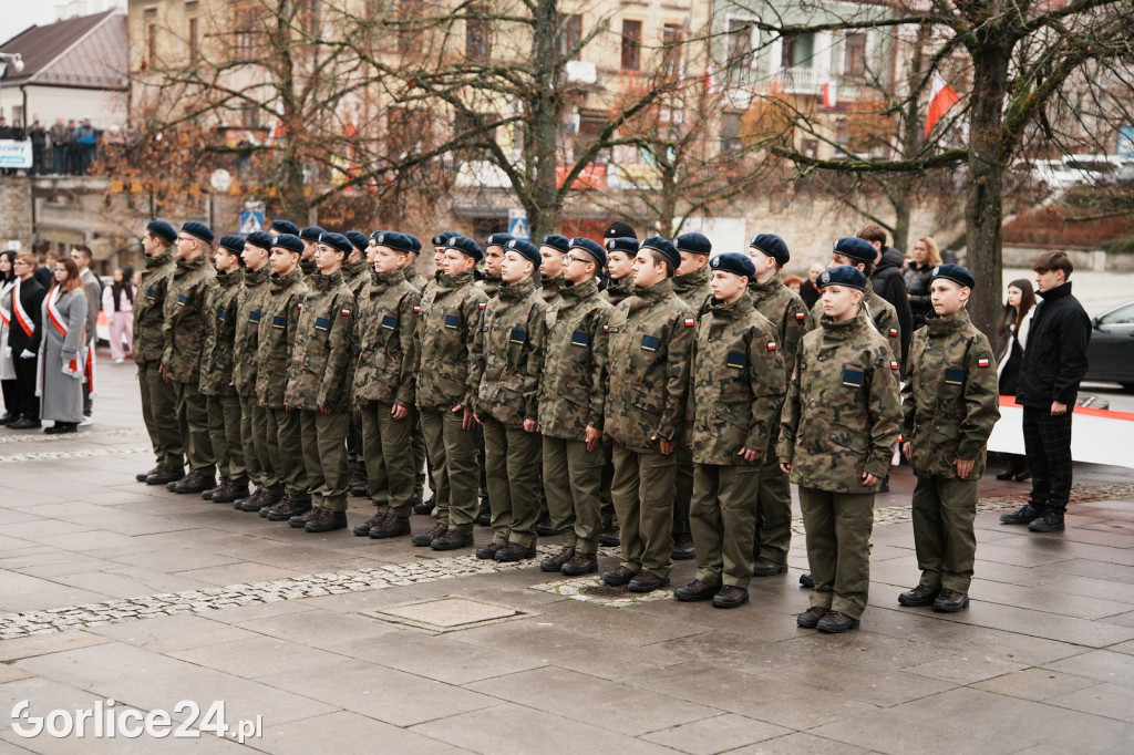 Uroczystości Święta Niepodległości w Gorlicach 11.11.
