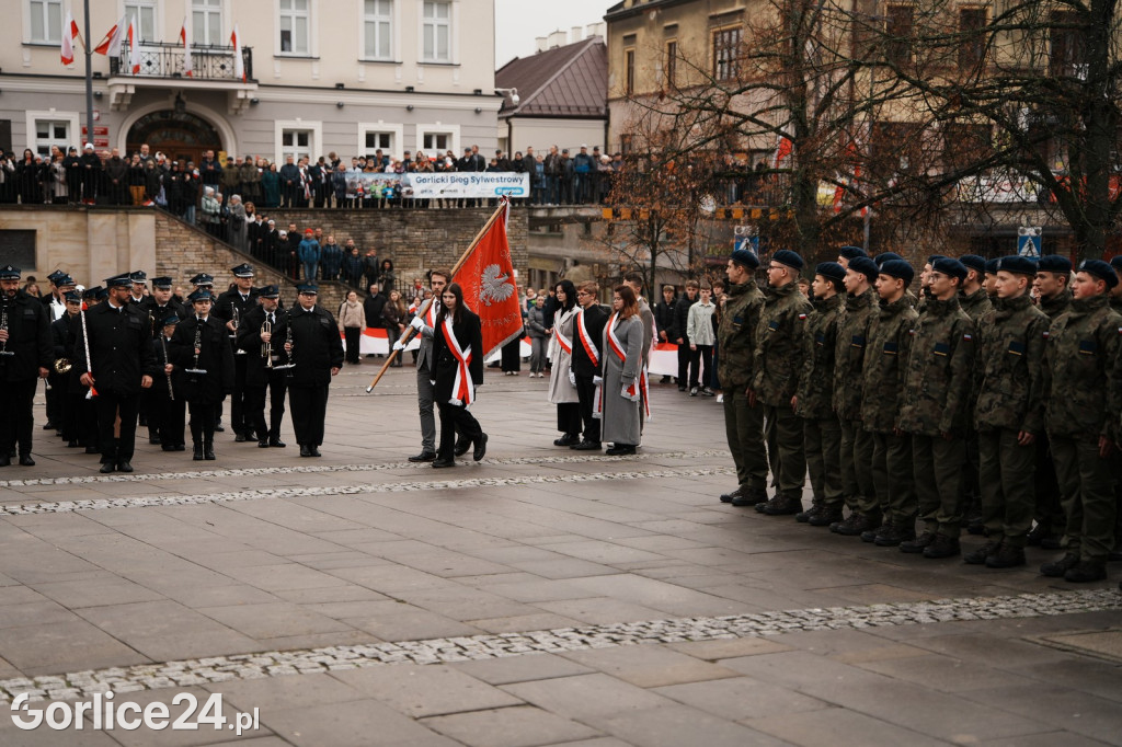 Uroczystości Święta Niepodległości w Gorlicach 11.11.