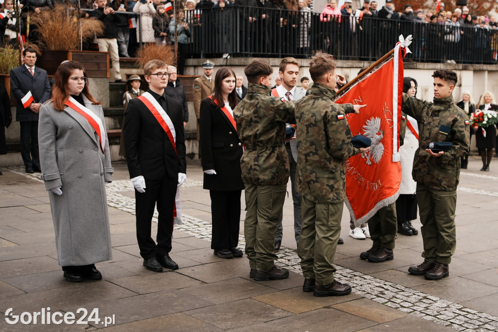 Uroczystości Święta Niepodległości w Gorlicach 11.11.