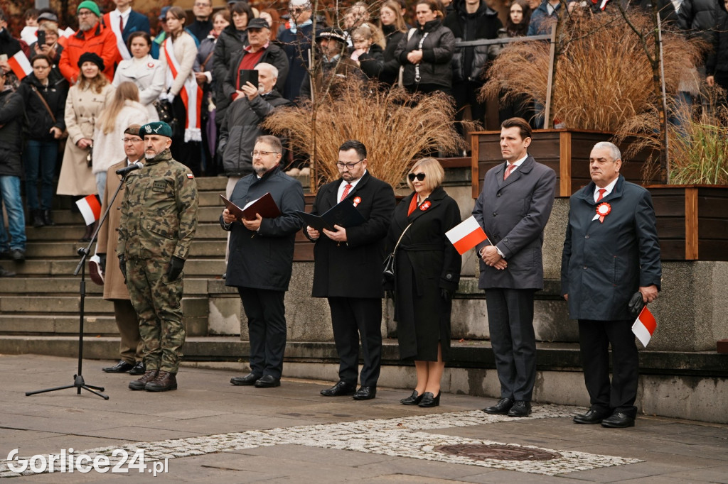 Uroczystości Święta Niepodległości w Gorlicach 11.11.