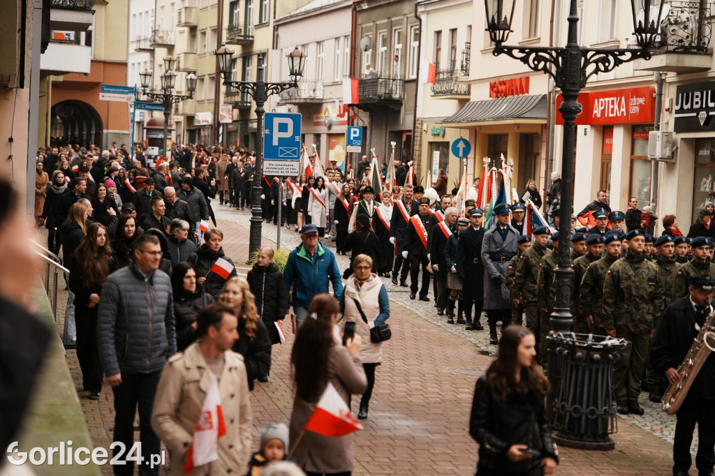 Uroczystości Święta Niepodległości w Gorlicach 11.11.