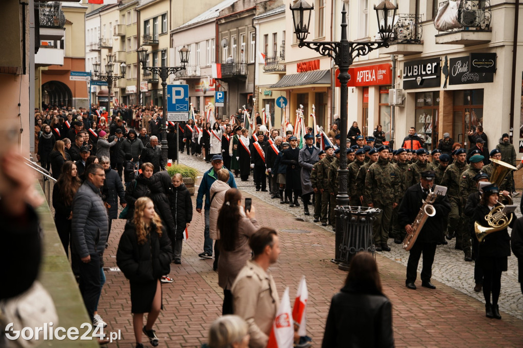 Uroczystości Święta Niepodległości w Gorlicach 11.11.