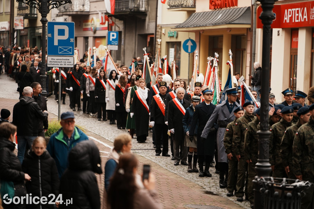 Uroczystości Święta Niepodległości w Gorlicach 11.11.