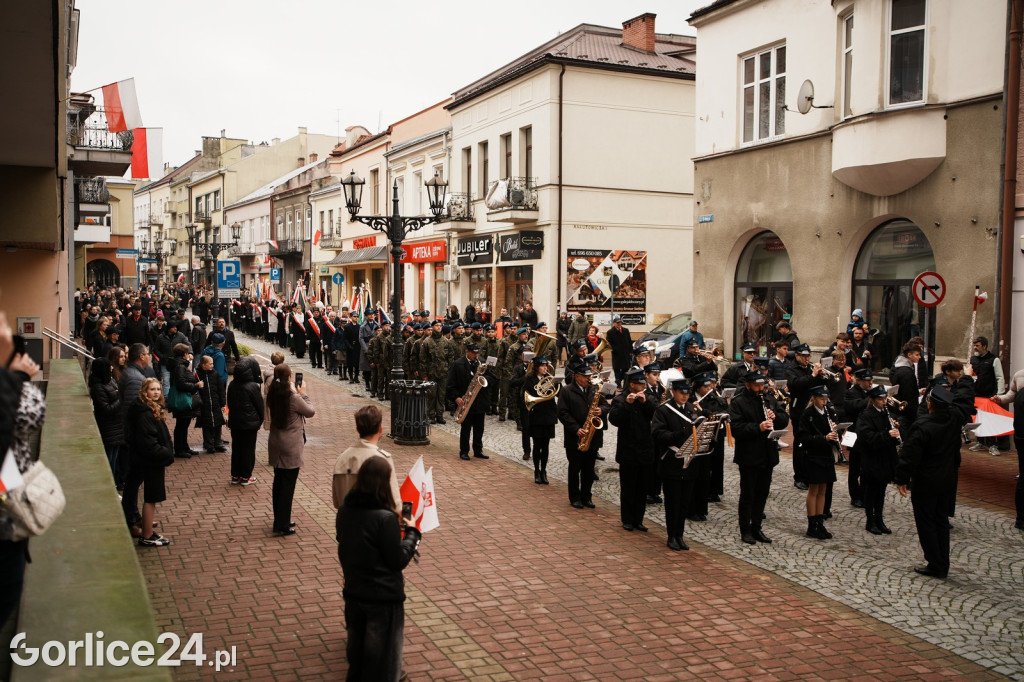 Uroczystości Święta Niepodległości w Gorlicach 11.11.