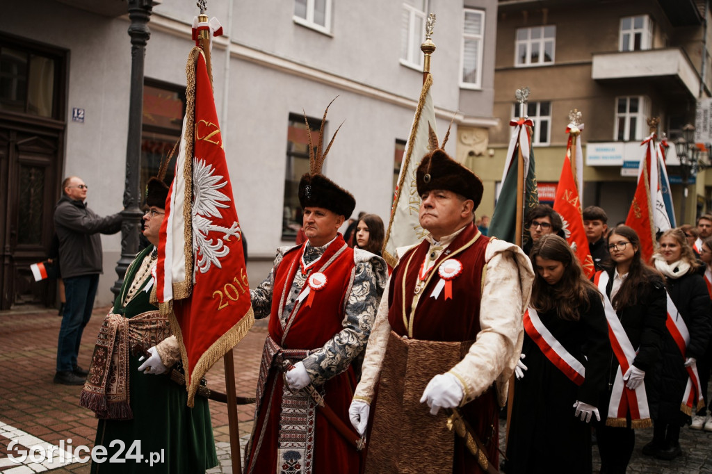 Uroczystości Święta Niepodległości w Gorlicach 11.11.