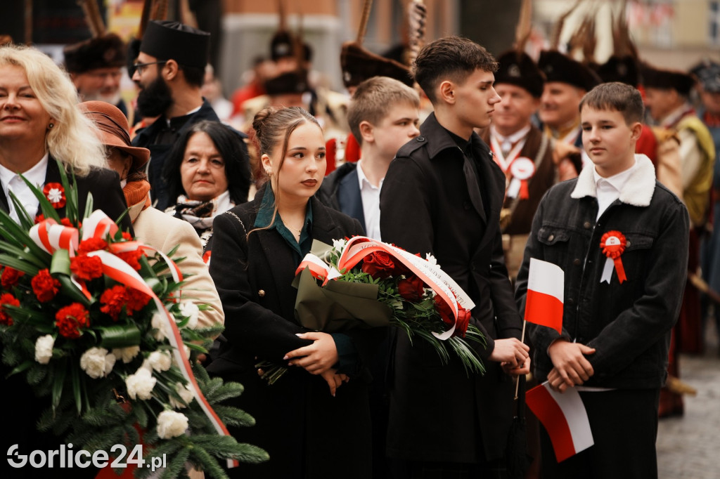 Uroczystości Święta Niepodległości w Gorlicach 11.11.