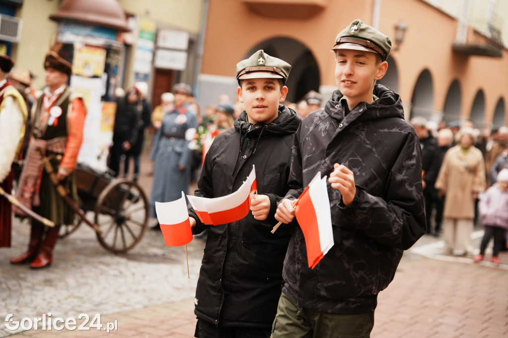 Uroczystości Święta Niepodległości w Gorlicach 11.11.