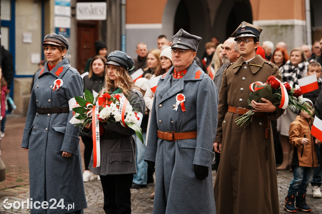 Uroczystości Święta Niepodległości w Gorlicach 11.11.