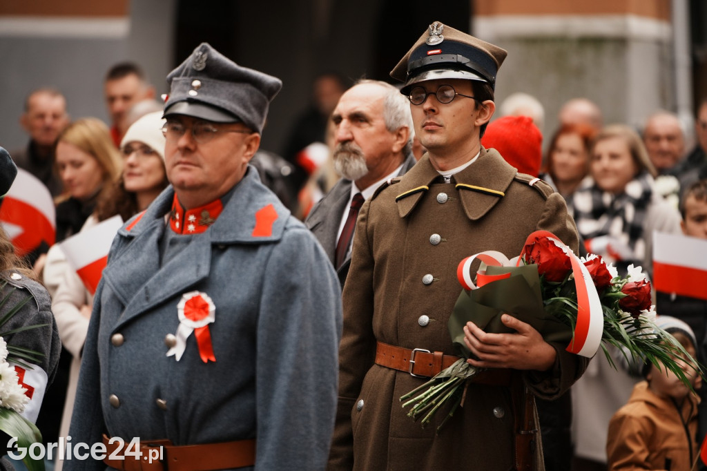 Uroczystości Święta Niepodległości w Gorlicach 11.11.