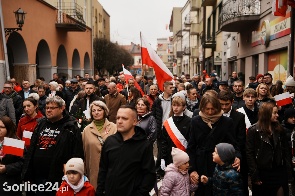 Uroczystości Święta Niepodległości w Gorlicach 11.11.