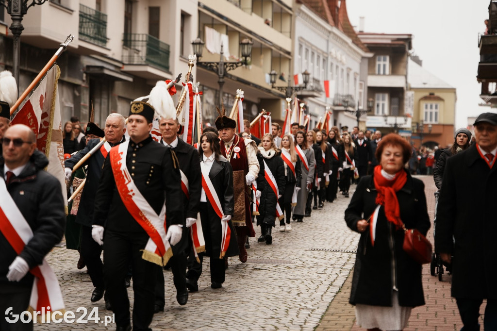 Uroczystości Święta Niepodległości w Gorlicach 11.11.