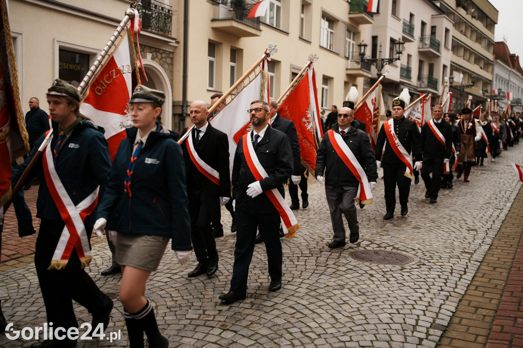 Uroczystości Święta Niepodległości w Gorlicach 11.11.