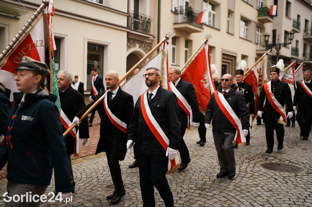Uroczystości Święta Niepodległości w Gorlicach 11.11.