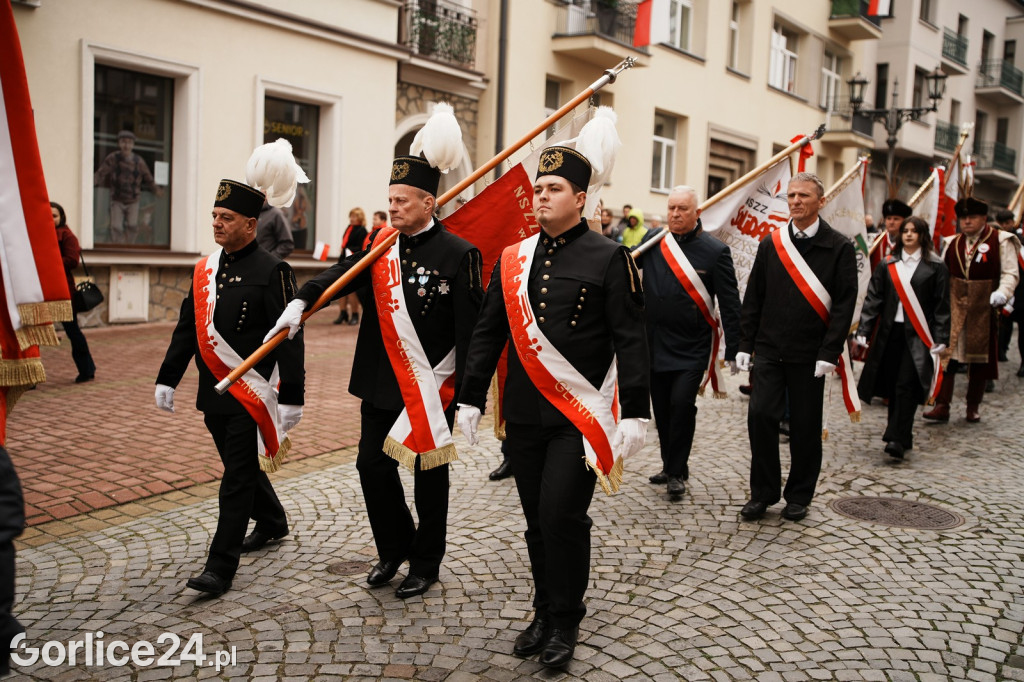 Uroczystości Święta Niepodległości w Gorlicach 11.11.