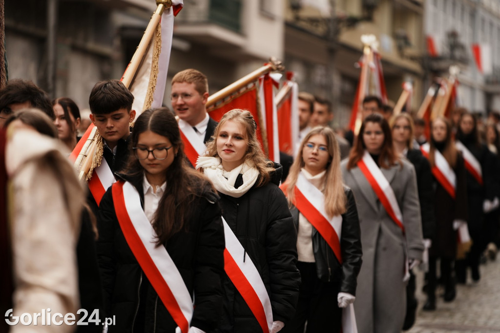 Uroczystości Święta Niepodległości w Gorlicach 11.11.