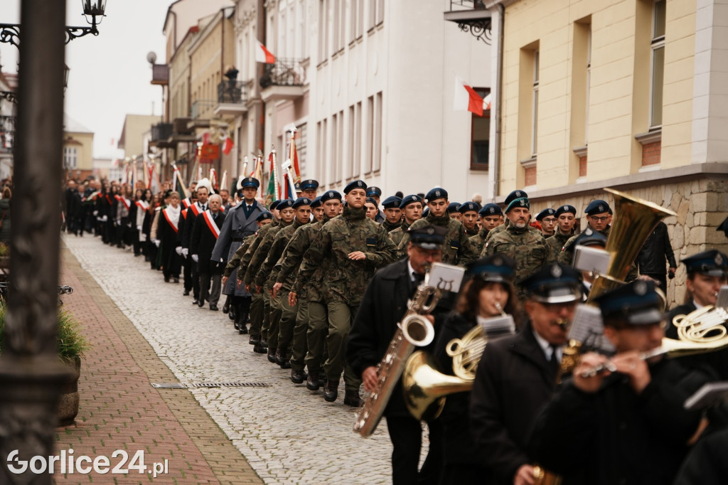 Uroczystości Święta Niepodległości w Gorlicach 11.11.