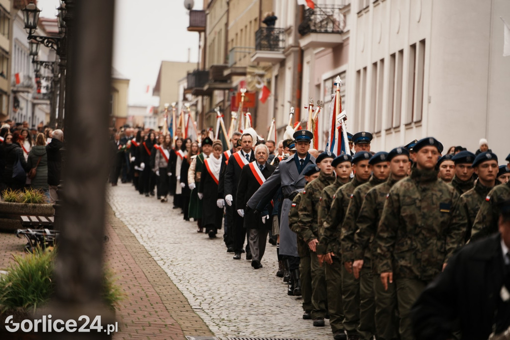 Uroczystości Święta Niepodległości w Gorlicach 11.11.