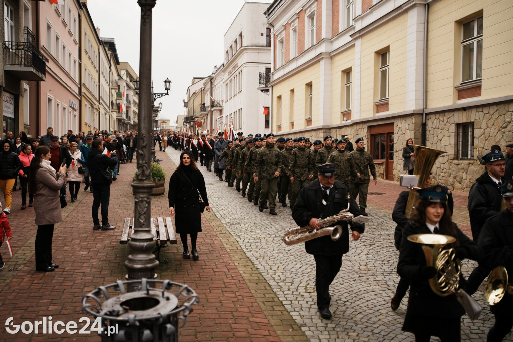 Uroczystości Święta Niepodległości w Gorlicach 11.11.