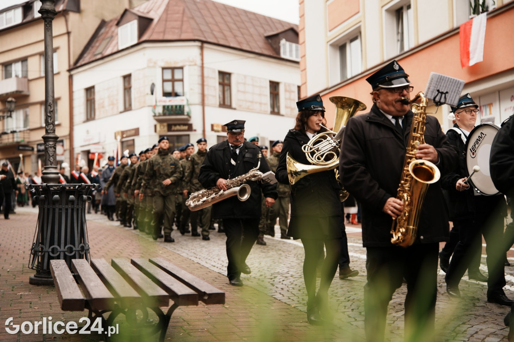 Uroczystości Święta Niepodległości w Gorlicach 11.11.