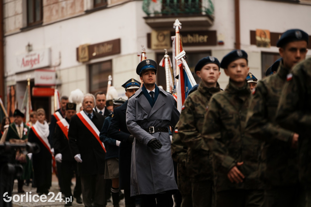 Uroczystości Święta Niepodległości w Gorlicach 11.11.