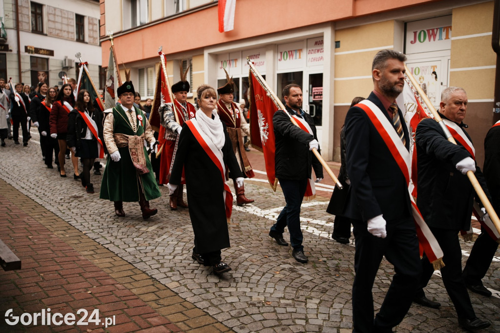 Uroczystości Święta Niepodległości w Gorlicach 11.11.