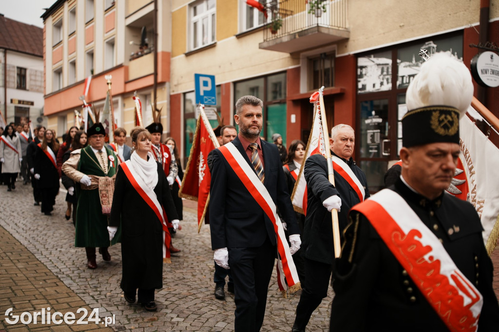 Uroczystości Święta Niepodległości w Gorlicach 11.11.
