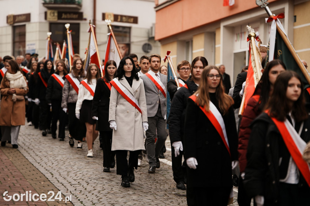 Uroczystości Święta Niepodległości w Gorlicach 11.11.