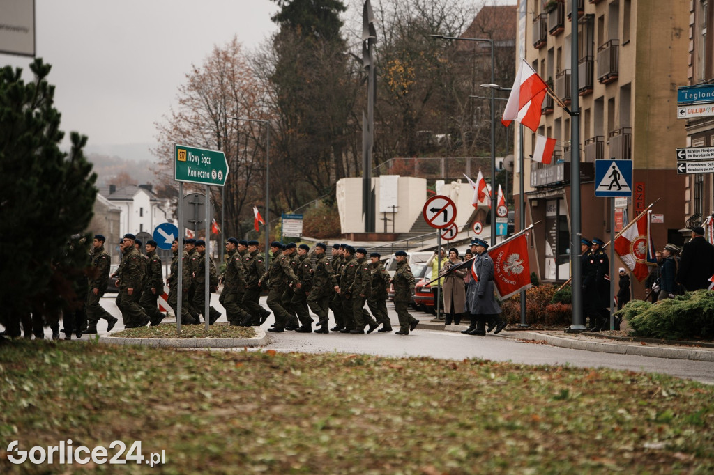 Uroczystości Święta Niepodległości w Gorlicach 11.11.