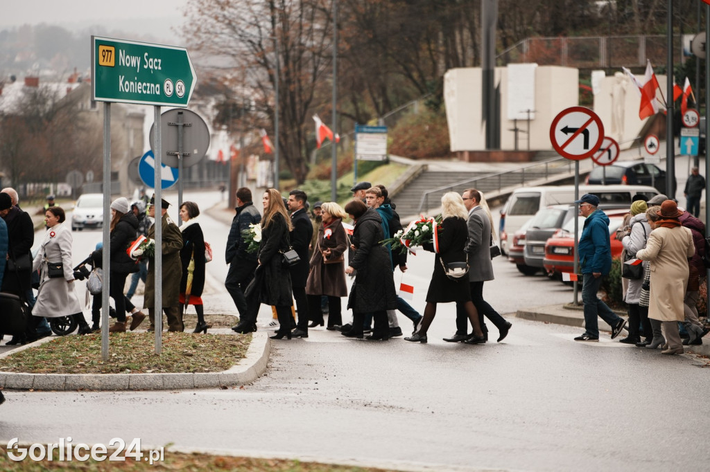 Uroczystości Święta Niepodległości w Gorlicach 11.11.