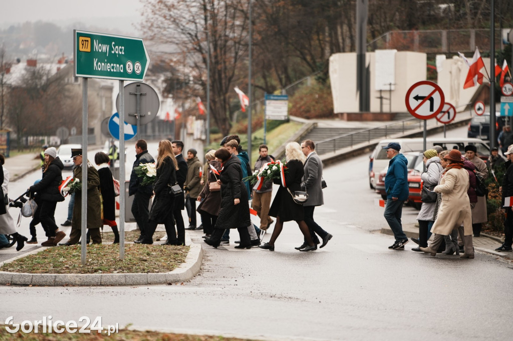 Uroczystości Święta Niepodległości w Gorlicach 11.11.