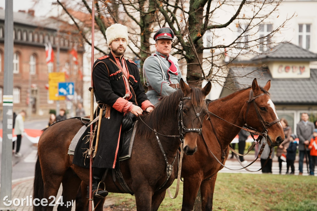Uroczystości Święta Niepodległości w Gorlicach 11.11.