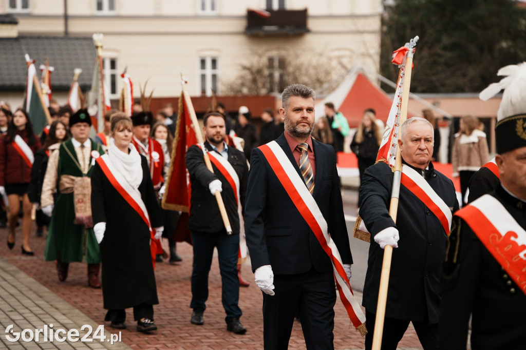 Uroczystości Święta Niepodległości w Gorlicach 11.11.