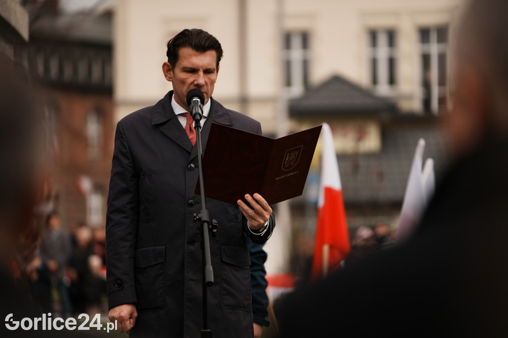 Uroczystości Święta Niepodległości w Gorlicach 11.11.