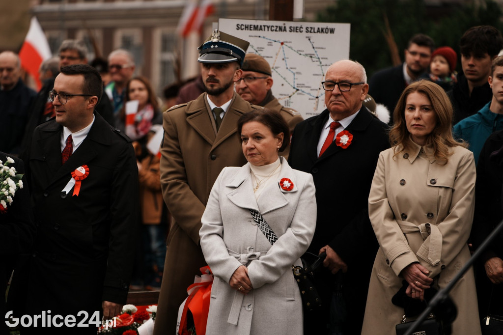 Uroczystości Święta Niepodległości w Gorlicach 11.11.
