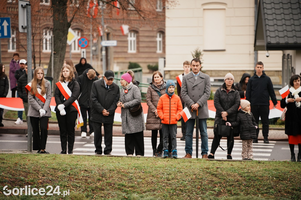 Uroczystości Święta Niepodległości w Gorlicach 11.11.