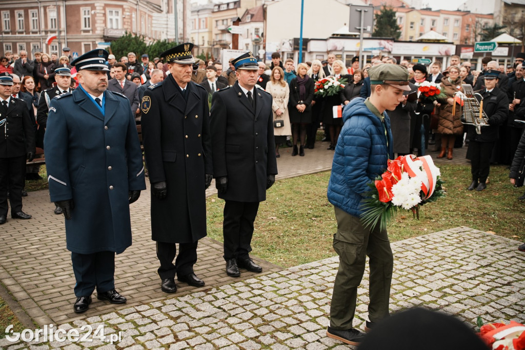 Uroczystości Święta Niepodległości w Gorlicach 11.11.